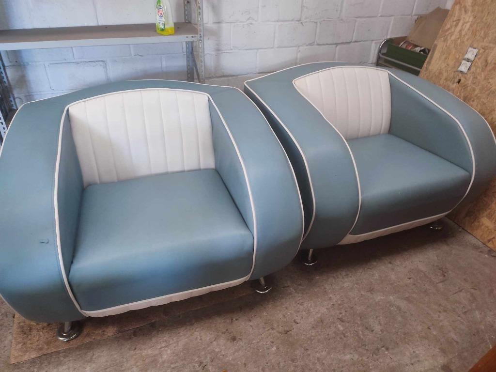 Te koop 2 BEL AIR fauteuils, Huis en Inrichting, Ophalen, Gebruikt