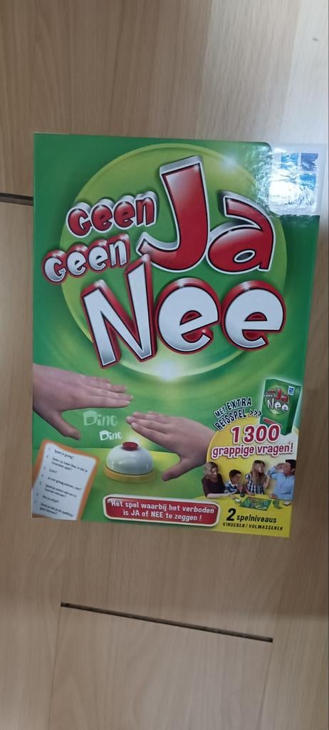 Geen JA geen NEE spel (Zonder extra reisspel) (1130 BRUSSEL), Hobby en Vrije tijd, Ophalen