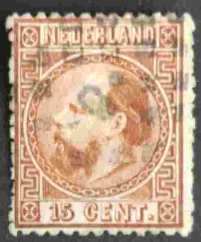 NEDERLAND - nr. 9IIE met puntstempel 5, Envoi, Jusqu'à 1940, Affranchi