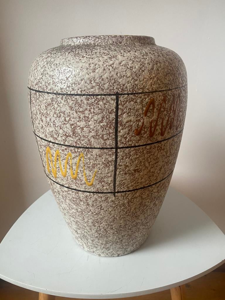 Vintage Space Age West-Duitsland Scheurich vaas, Antiek en Kunst
