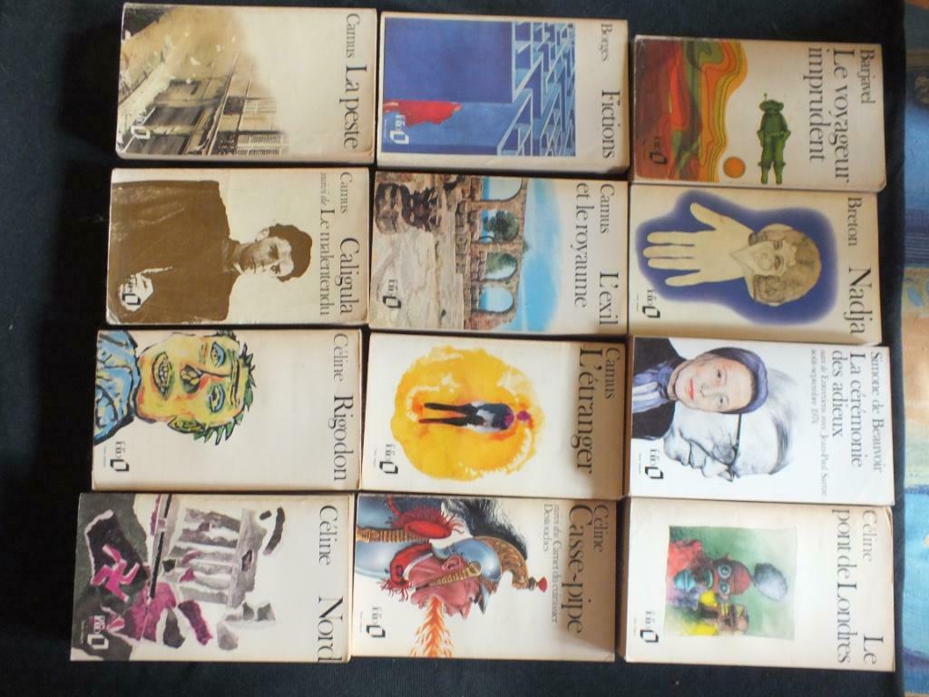 LOT 33 "FOLIO" /Livre de Poche/, Livres, Littérature, Utilisé, Europe autre, Enlèvement ou Envoi