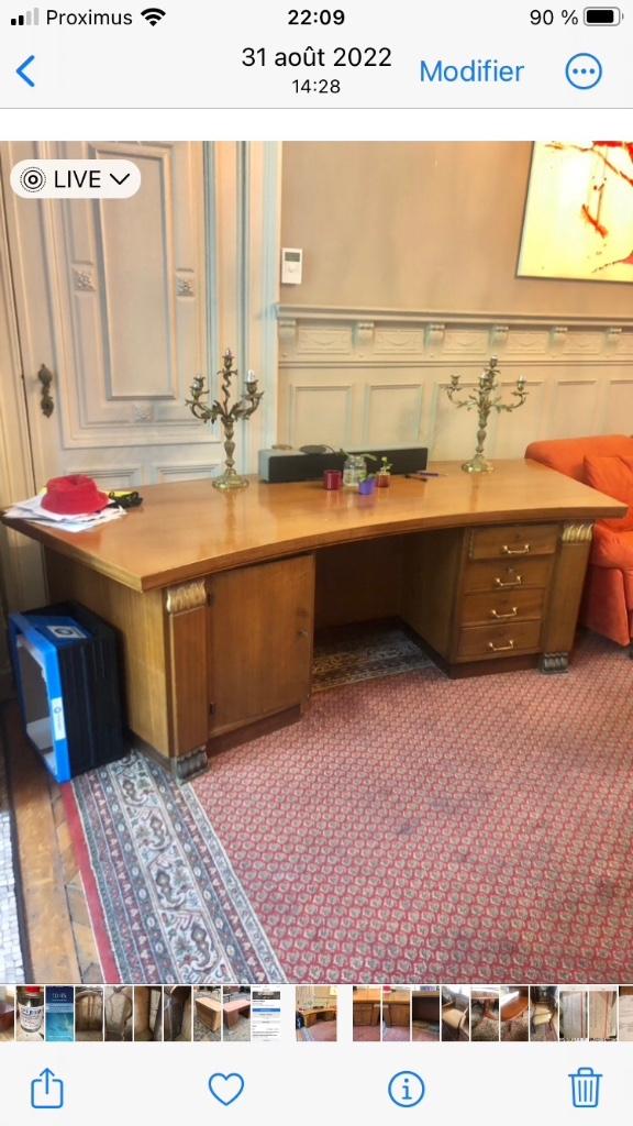 Bureau Art Deco, Antiek en Kunst, Antiek | Kantoor en Zakelijk, Ophalen of Verzenden