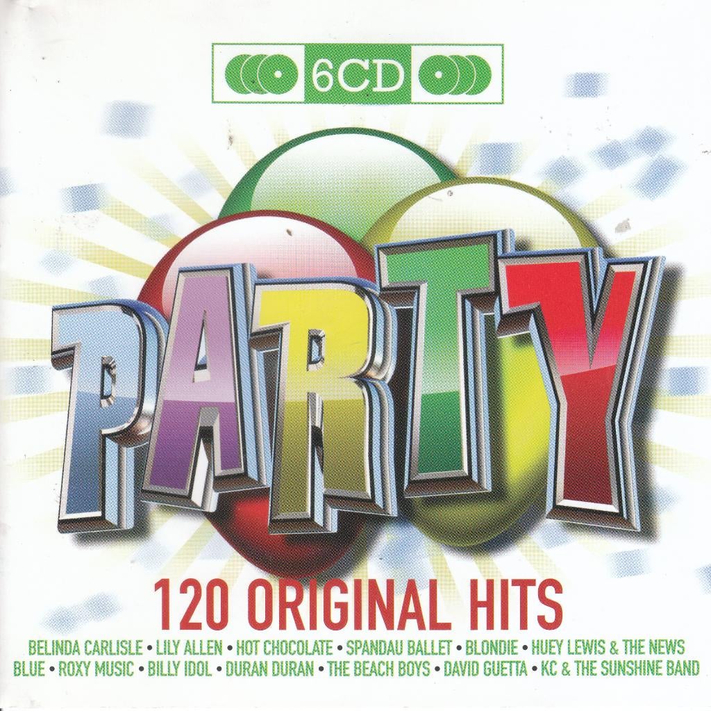 Party met 120 originele hits op 6 CD's, Verzenden, Pop