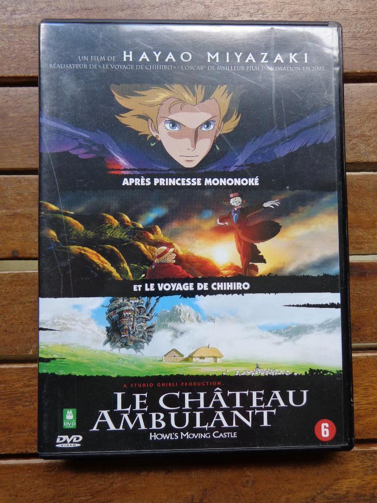 )))  Le Château Ambulant  //  Hayao Miyazaki  (((, Cd's en Dvd's, Tekenfilm, Anime (Japans), Ophalen of Verzenden, Zo goed als nieuw