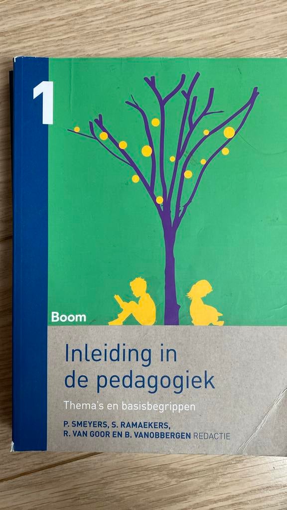 Inleiding in de pedagogiek, deel 1 Thema's en basisbegrippen, Enlèvement ou Envoi, Boom, Comme neuf, Sciences sociales