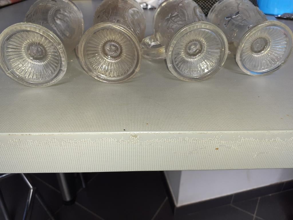 Anciens verres Léopold 2, Antiek en Kunst, Ophalen