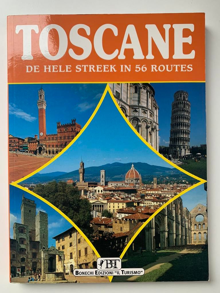 Toscane de hele streek in 56 routes, Enlèvement ou Envoi, Comme neuf