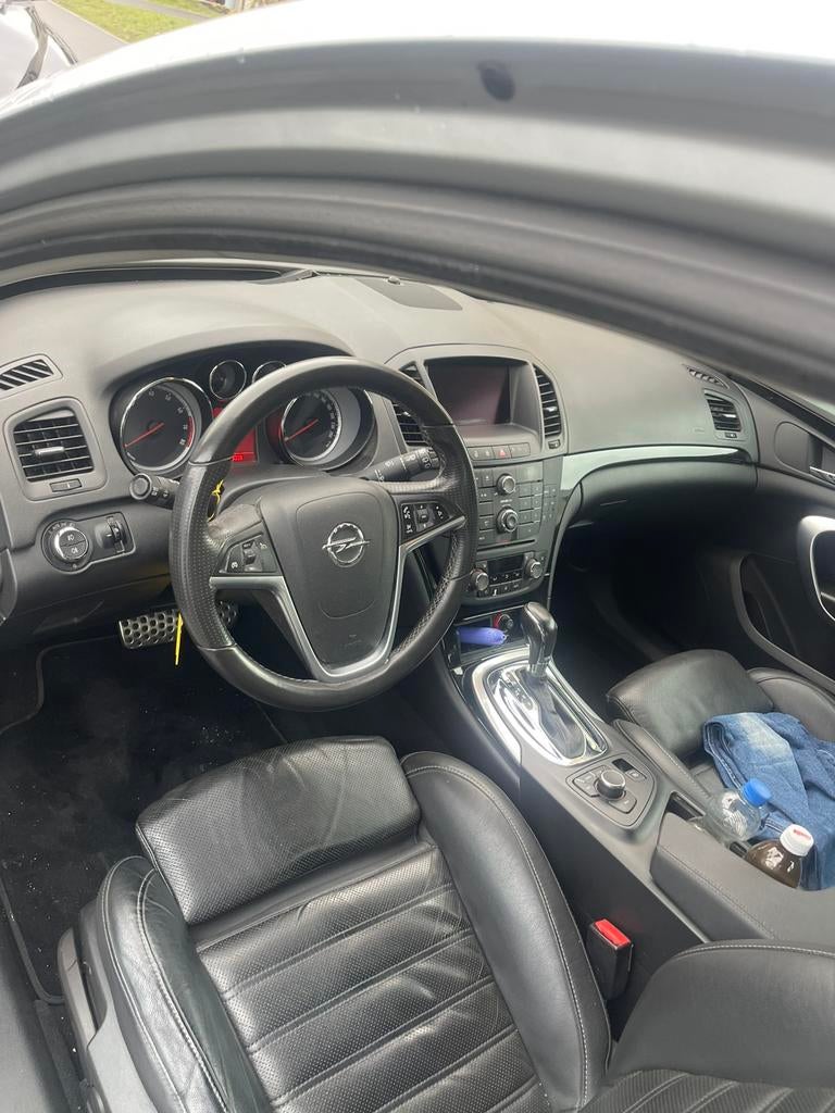 Opel insigna, Auto's, Automaat, Zwart, 5 deurs, Onderhoudsboekje