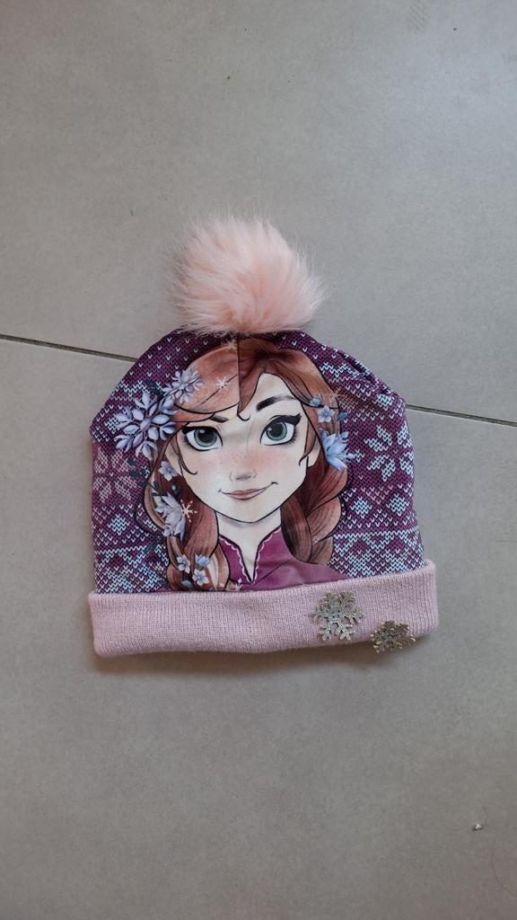 Muts Frozen, Kinderen en Baby's, Kinderkleding | Mutsen, Sjaals en Handschoenen, Disney, Meisje, Ophalen of Verzenden, Zo goed als nieuw