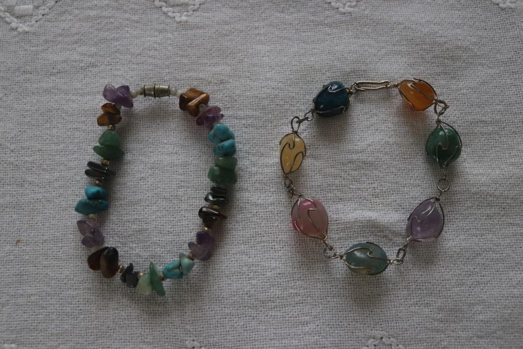 Braziliaanse armbandjes, Ophalen of Verzenden, Zo goed als nieuw, Overige kleuren, Overige materialen