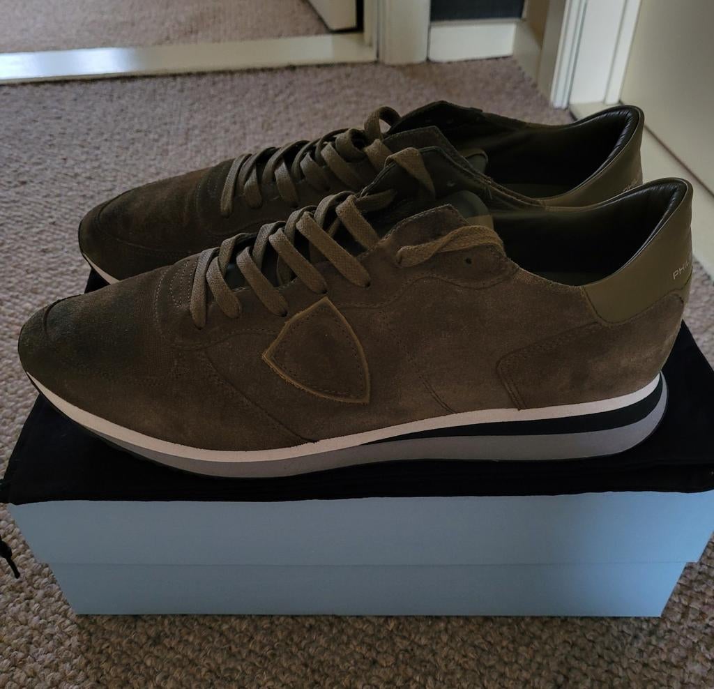 Superbes baskets kaki de la marque Philippe Model, 46 ans..., Vêtements | Hommes, Chaussures, Baskets, Enlèvement ou Envoi