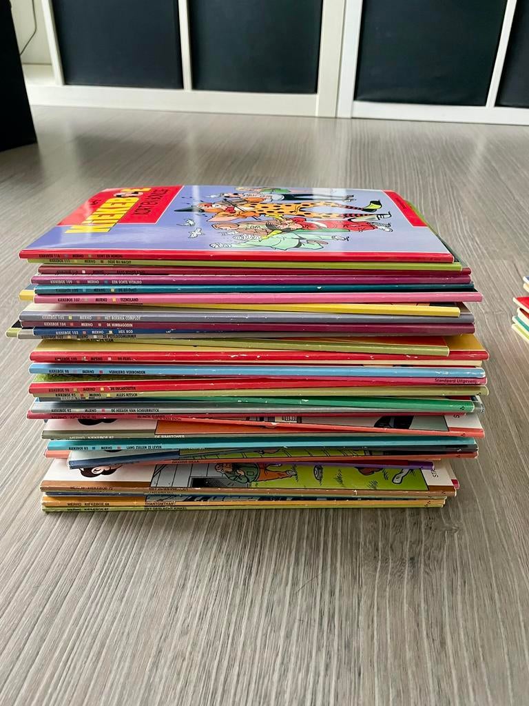 Reeks Kiekeboe strips 1-111, Complete serie of reeks, Ophalen of Verzenden, Gelezen, Merho