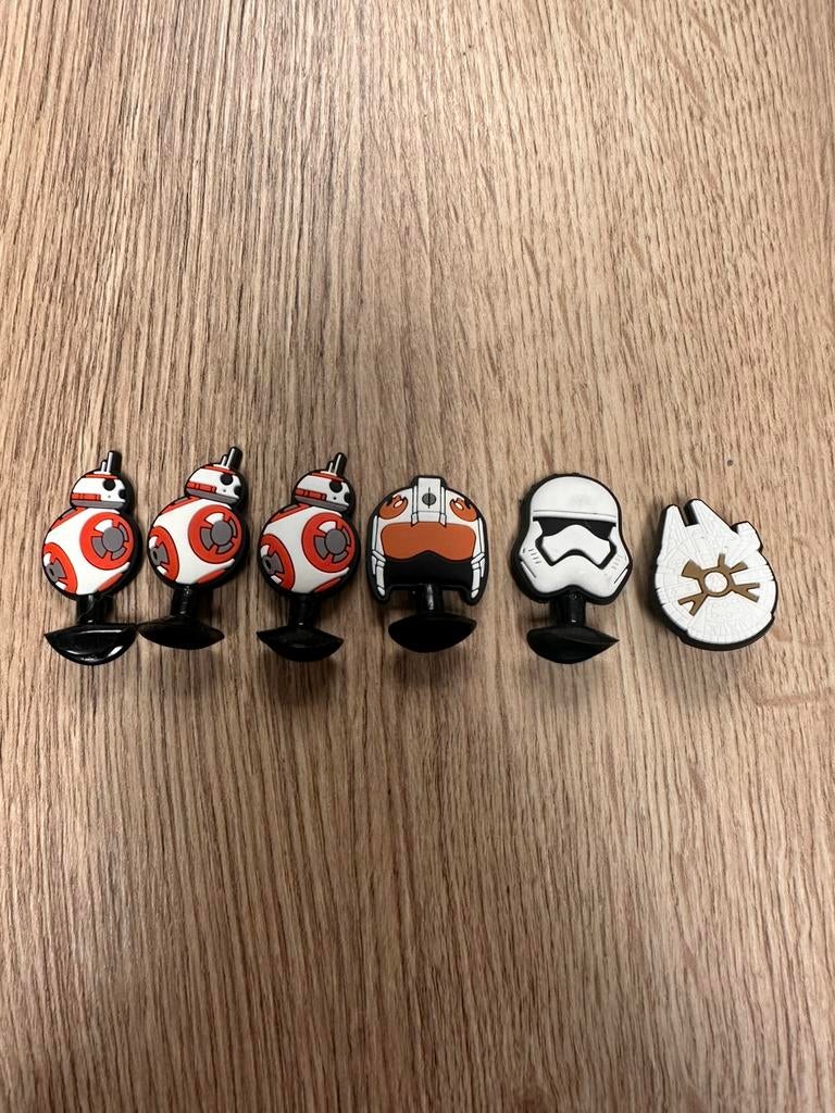 6 x stikeez star wars, Verzamelen, Ophalen of Verzenden, Zo goed als nieuw
