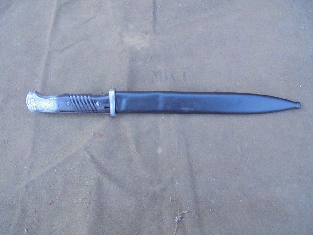Duitse bajonet 98 k hetzelfde nummer gedateerd 1942, Verzamelen, Militaria | Tweede Wereldoorlog, Ophalen of Verzenden, Landmacht