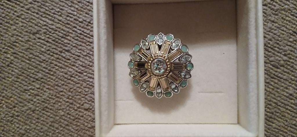 Swarovski ring, Ophalen