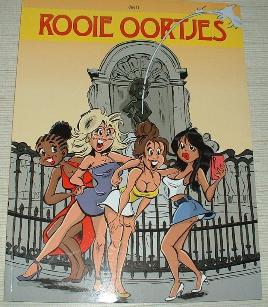 rooie oortjes 2e reeks deel 1, Livres, BD, Enlèvement ou Envoi, Une BD, Comme neuf, Diverse Auteurs