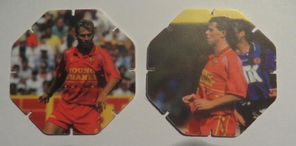 flippo topshots  6 Rudy Janssens 8 Eric Deflandre, Ophalen of Verzenden, Losse flippo's