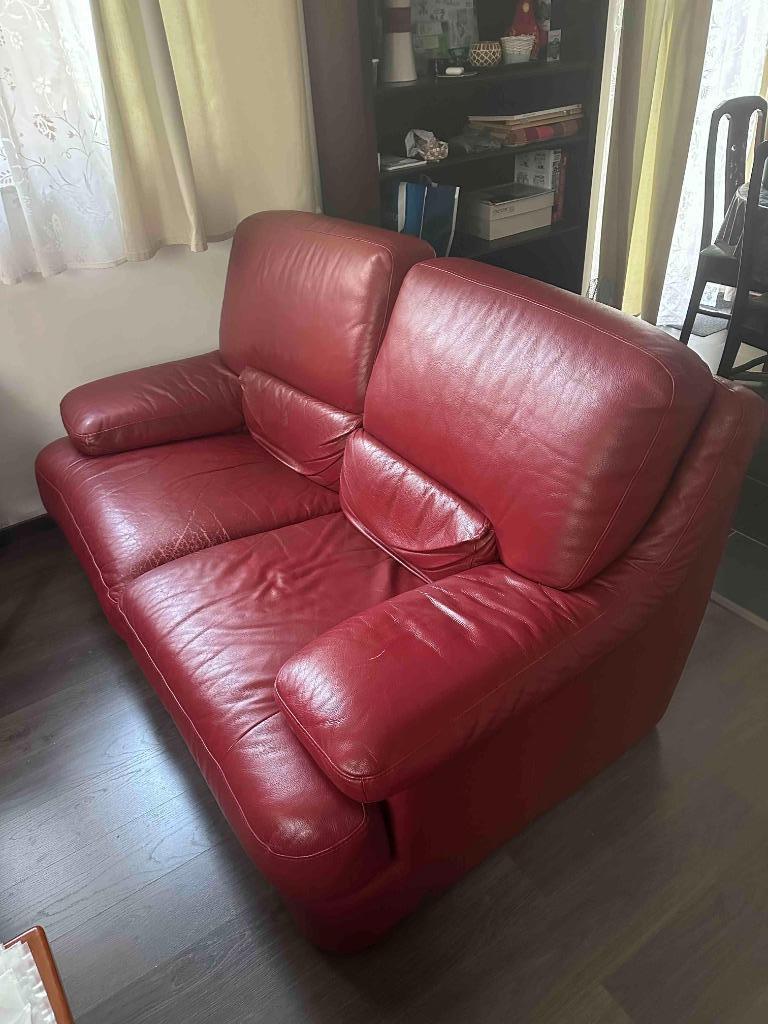 A vendre : Canapé vintage Calia — À restaurer, Année 70/80, 200 à 250 cm, Banc droit, Enlèvement