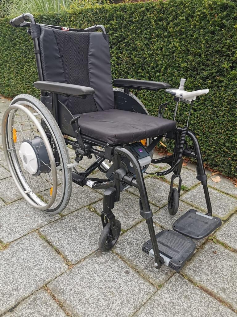 Elektrische rolstoel invacare met Alber e - fix 0488826971, Ophalen of Verzenden, Inklapbaar, Zo goed als nieuw, Elektrische rolstoel
