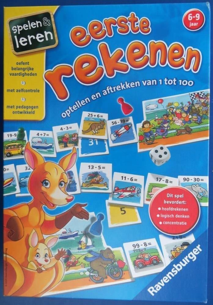 eerste rekenen optellen en aftrekken van 1 tot 100 6 - 9, Ophalen of Verzenden, Gebruikt, Taal en Lezen