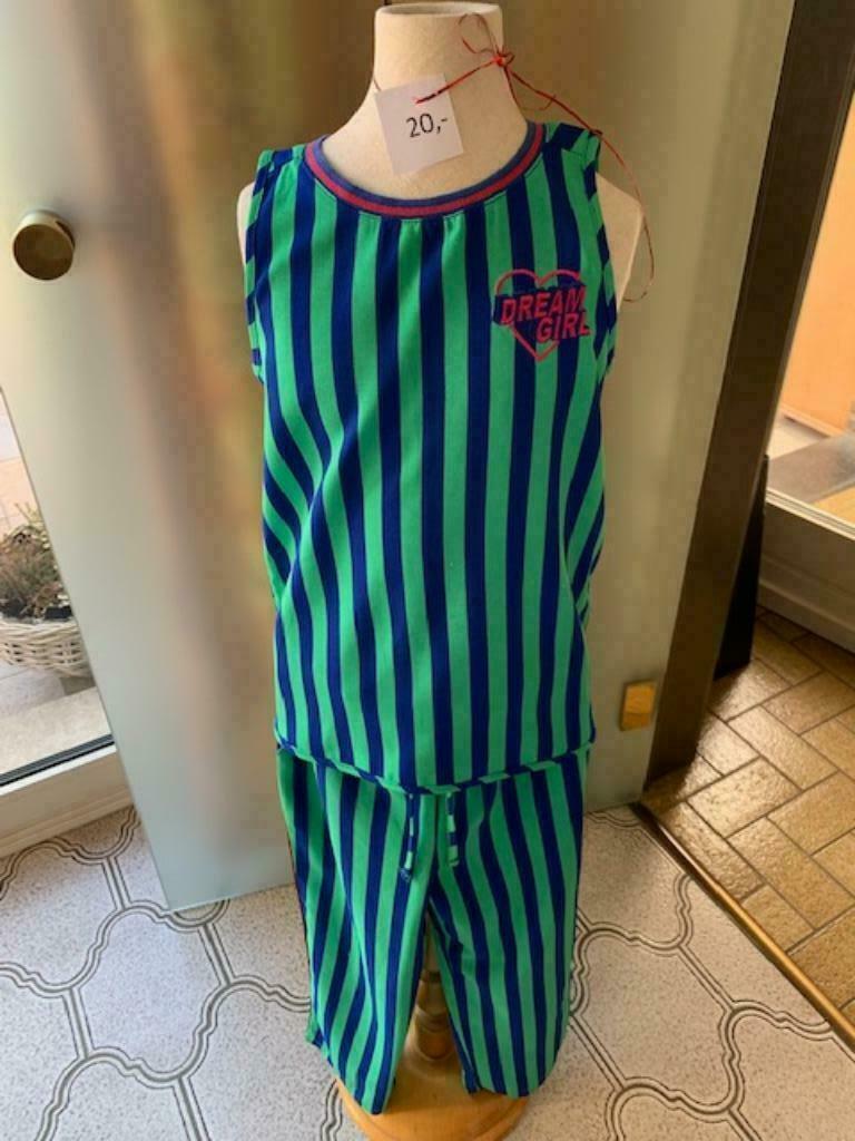Lange broek met bloesje - maat 134, Gebruikt, Meisje, Ophalen of Verzenden, Setje