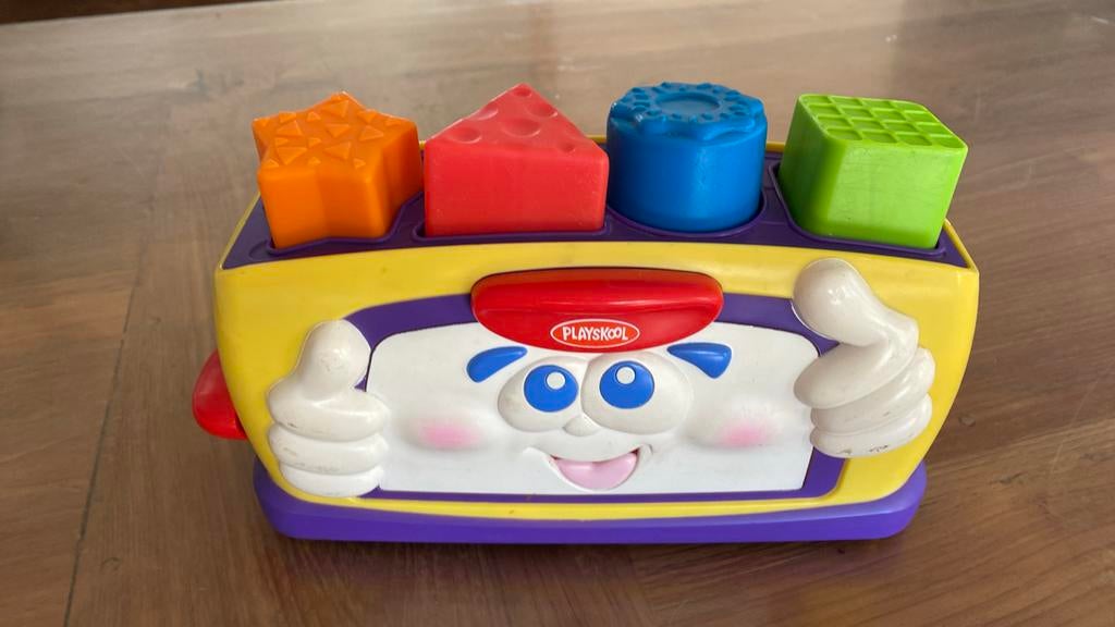 Playskool vormen broodrooster. Echt leuk, Kinderen en Baby's, Speelgoed | Educatief en Creatief, Ophalen, Gebruikt, Ontdekken