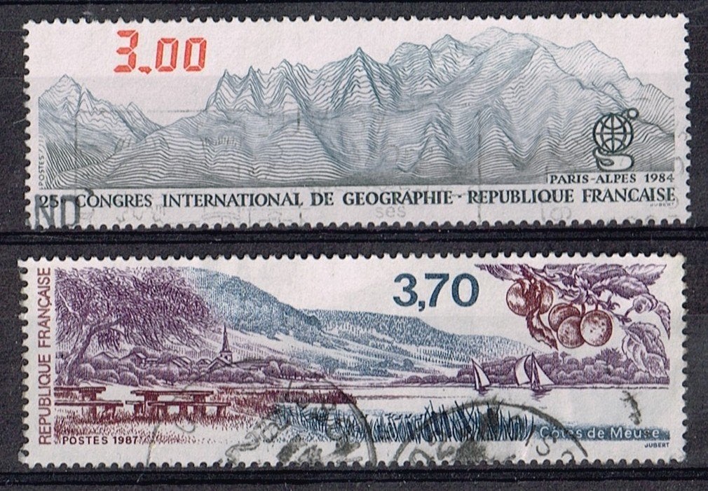 Timbres-poste de France - K 5927 - divers 2, Envoi, Affranchi