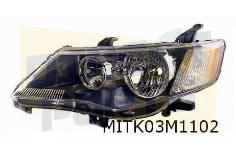 Mitsubishi Outlander koplamp Rechts Origineel  8301A160, -, Verzenden, -, Nieuw