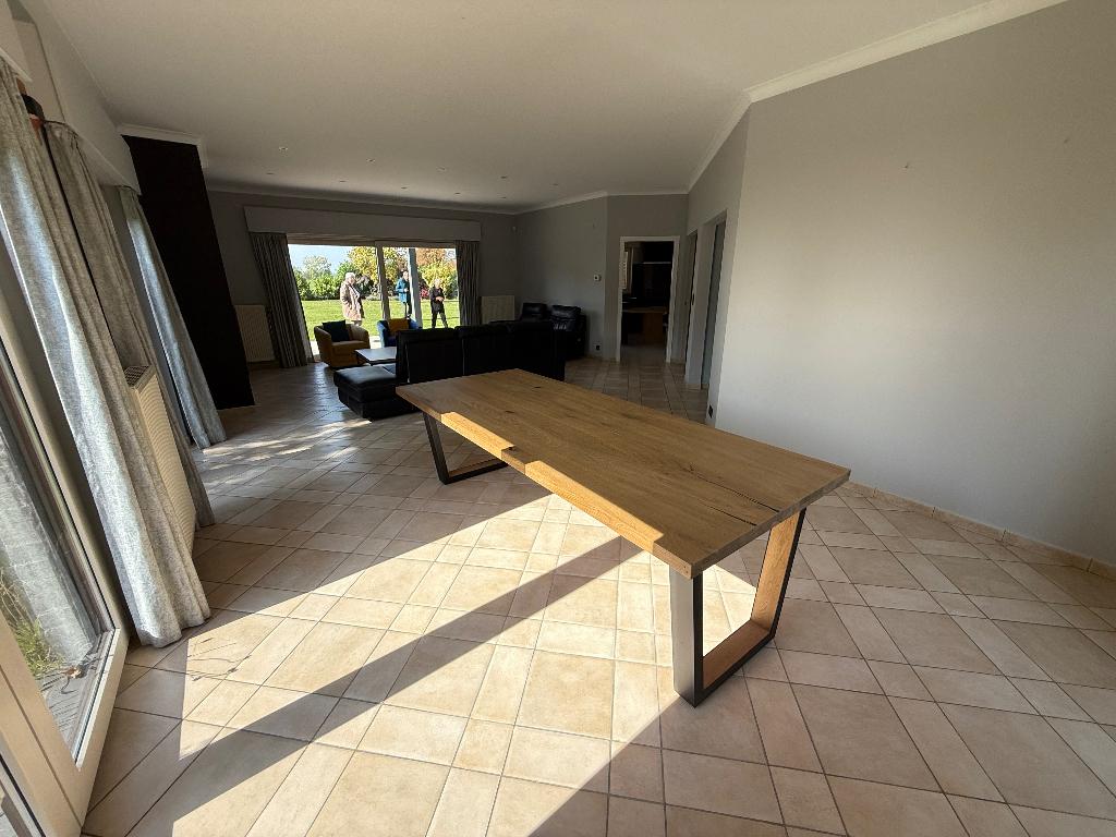 Henders & Hazel METALOX TAFEL, Eikenhout, 200 cm of meer, Zo goed als nieuw, Rechthoekig