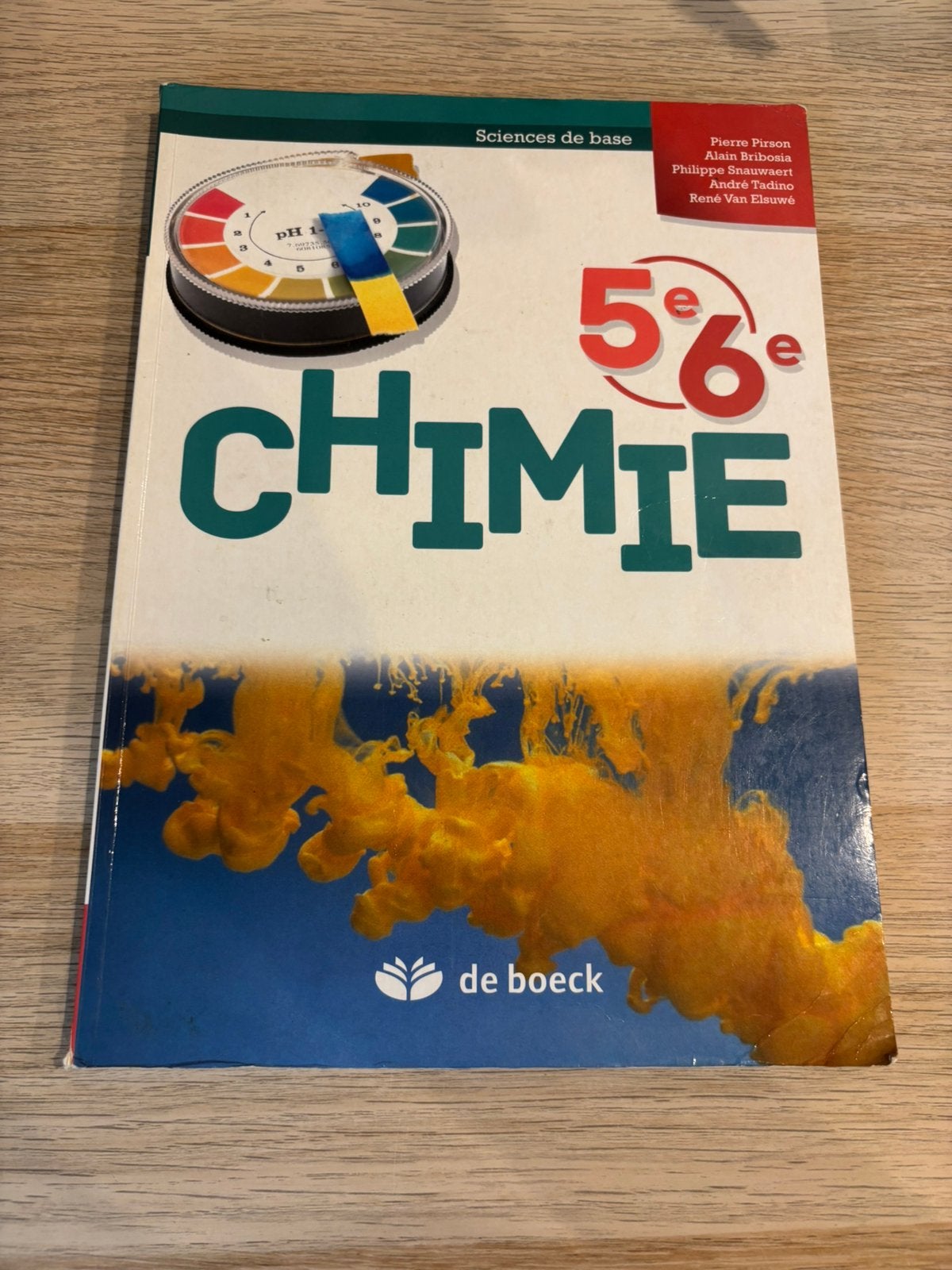 Manuel scolaire chimie 5e/6e, Enlèvement ou Envoi, Utilisé, Secondaire, Chimie