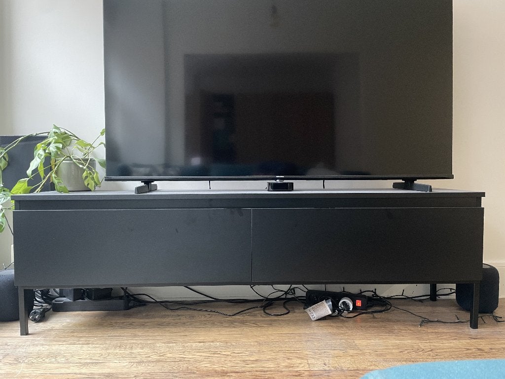 Meuble TV, Maison & Meubles, Moins de 25 cm, Moins de 100 cm, Comme neuf, Enlèvement