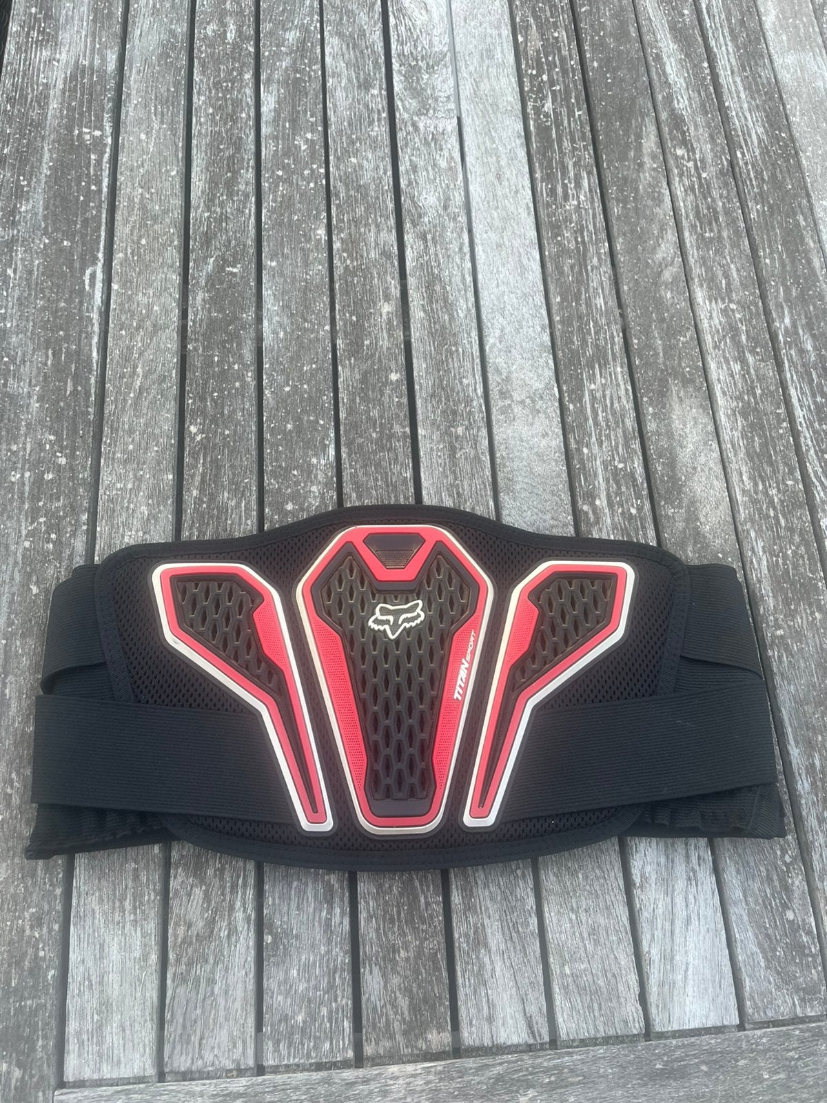 Ceinture lombaire motocross Fox Titan, Enlèvement ou Envoi, Seconde main, Hommes, Vêtements de motocross