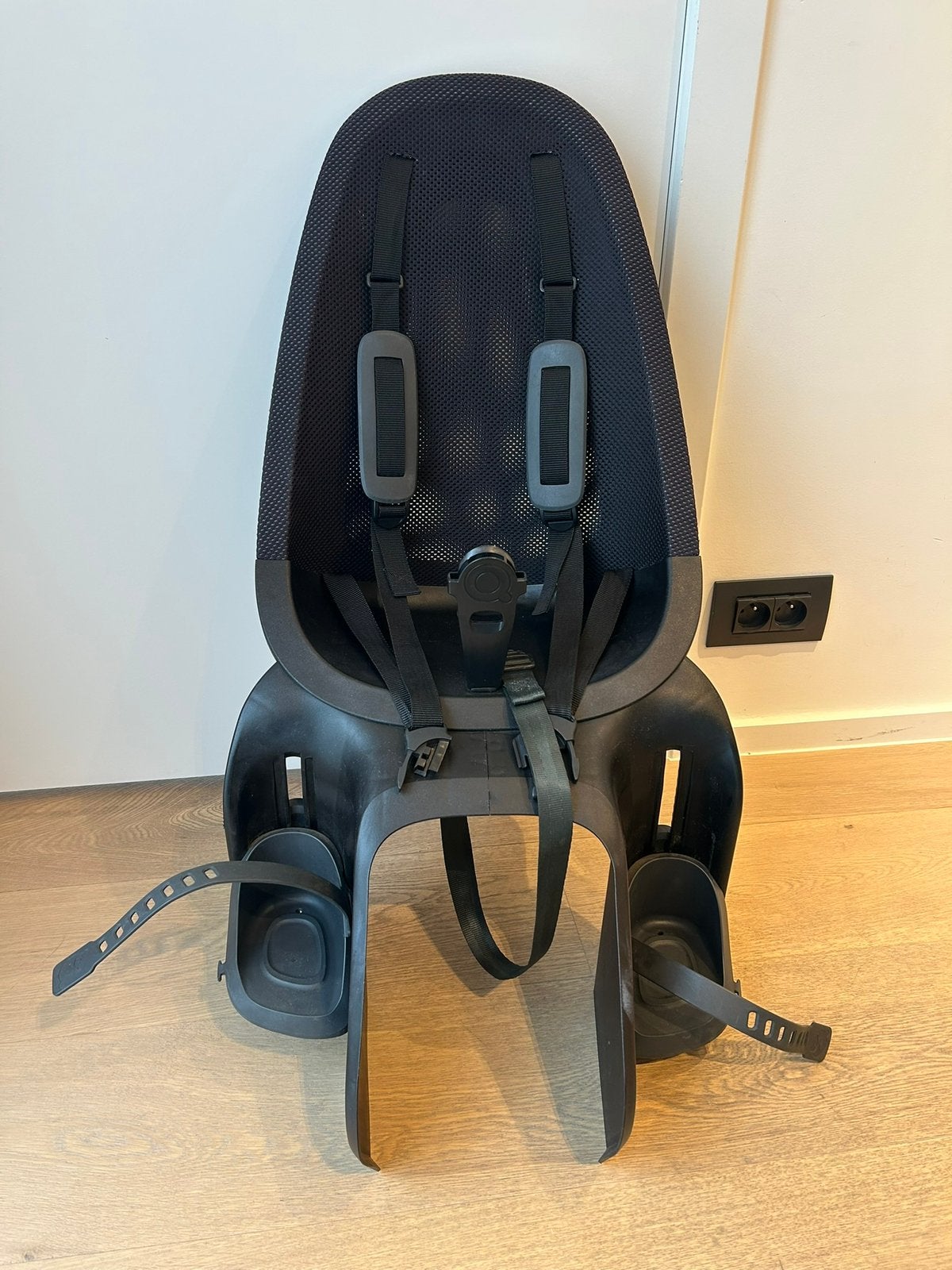 Qibbel Air fietsstoeltje, Achterzitje, Voetsteuntjes, 0 t/m 18 kg, Ophalen of Verzenden