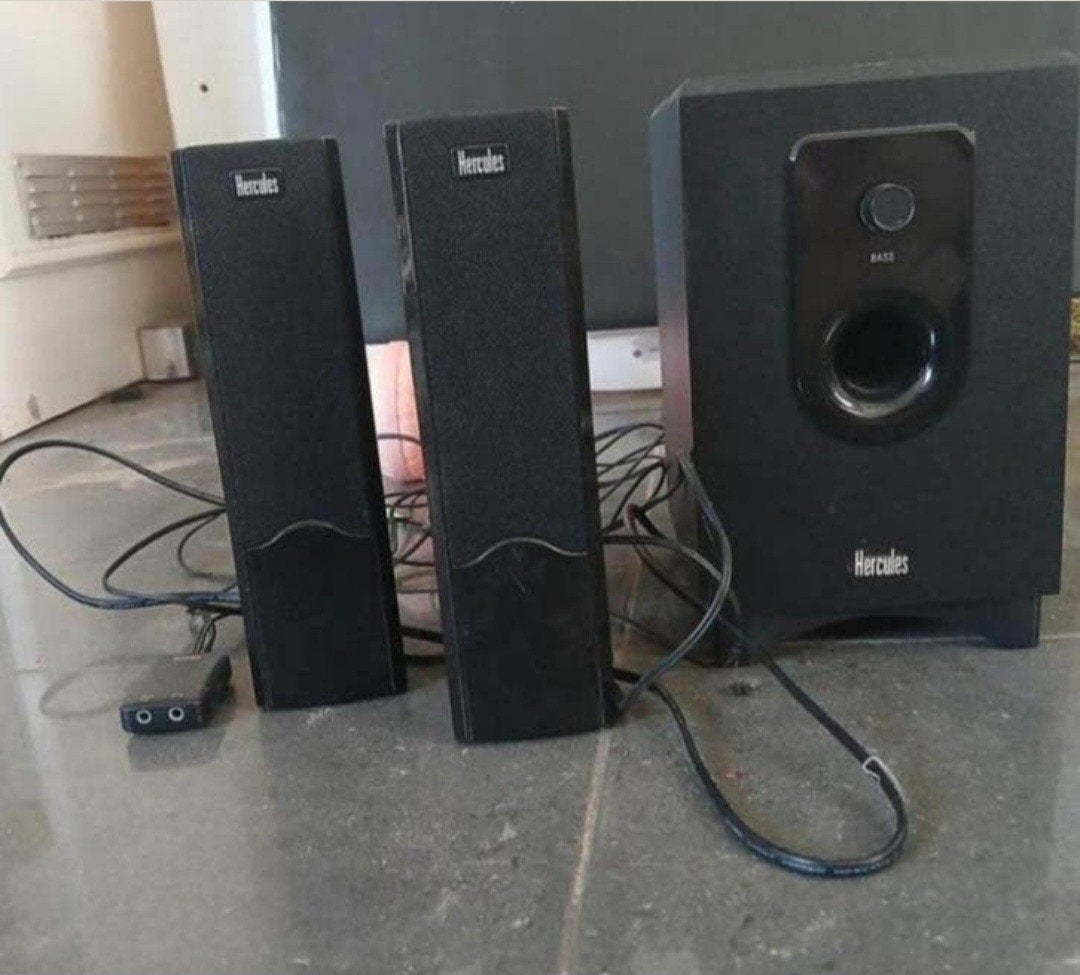 Hercules speakers, Ophalen, Zo goed als nieuw, HERCULES