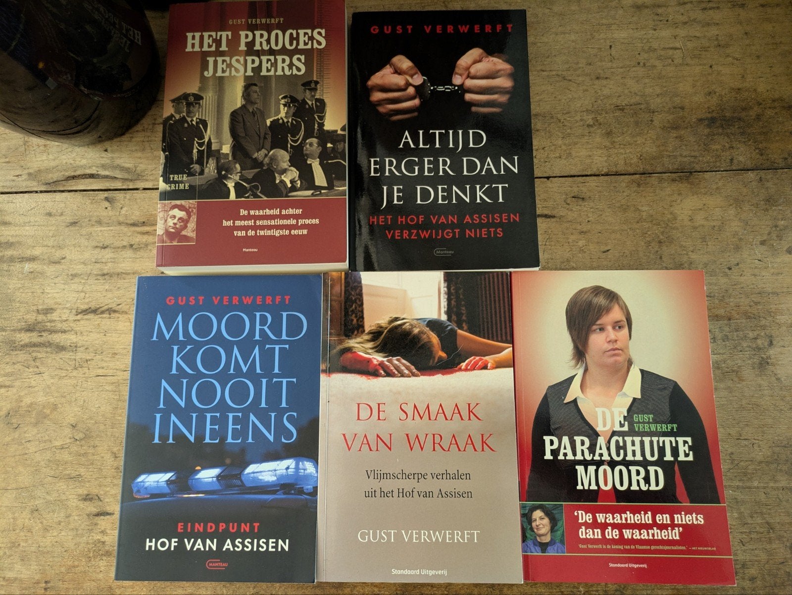 5 boeken Gust Verwerft  / 10 eur per stuk, Ophalen of Verzenden, Juridisch en Recht, Gust Verwerft