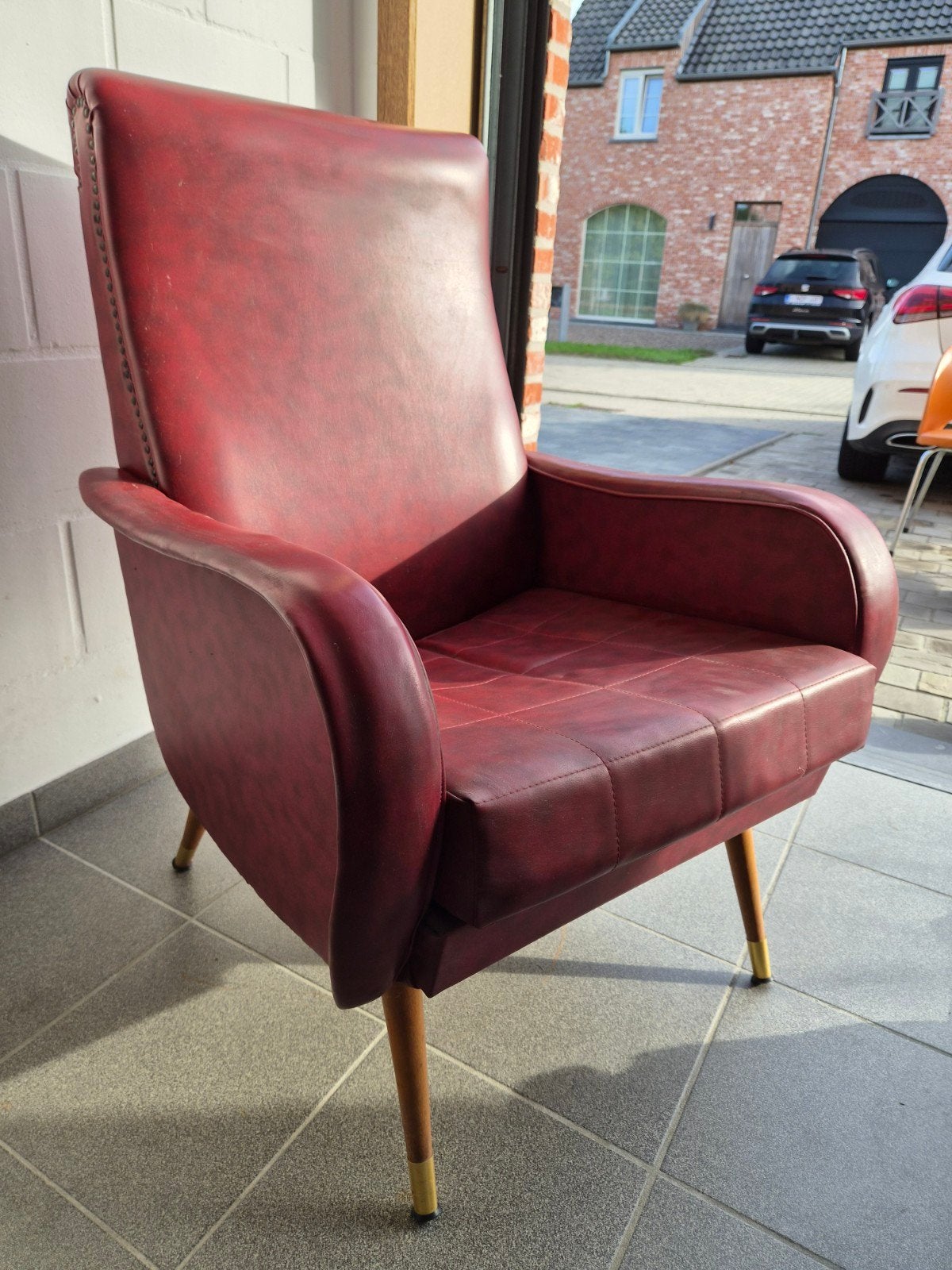 Prachtige Vintage Mid-Century Fauteuil (Jaren '50/'60), Antiek en Kunst, Ophalen