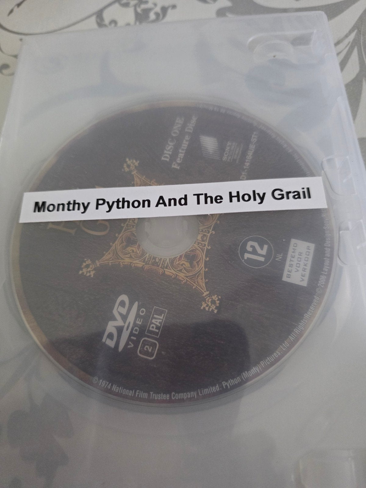 monty phython and the holy grail, Enlèvement ou Envoi, Utilisé