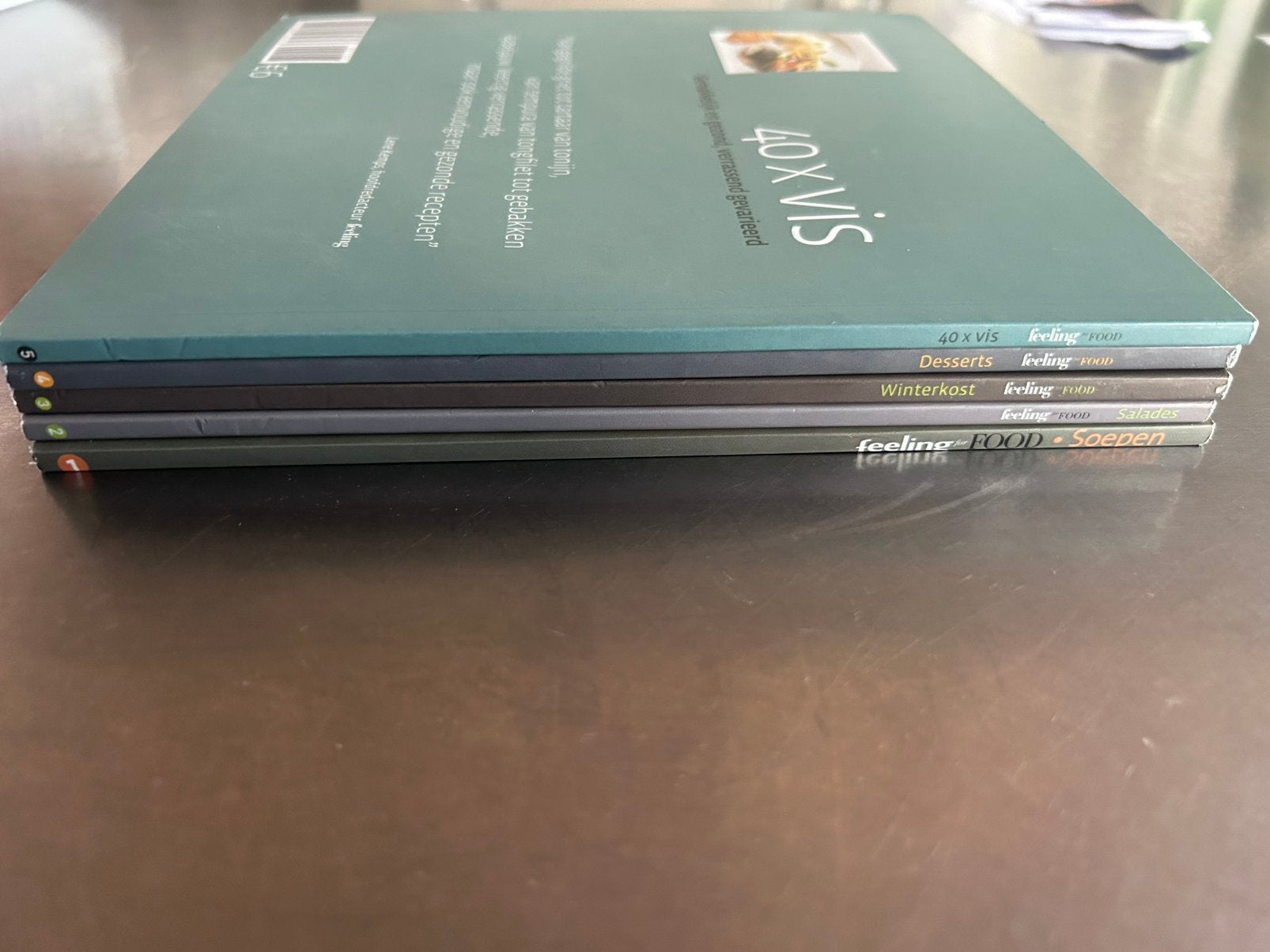 5x Feeling Food kookboeken, Boeken, Ophalen of Verzenden, Zo goed als nieuw