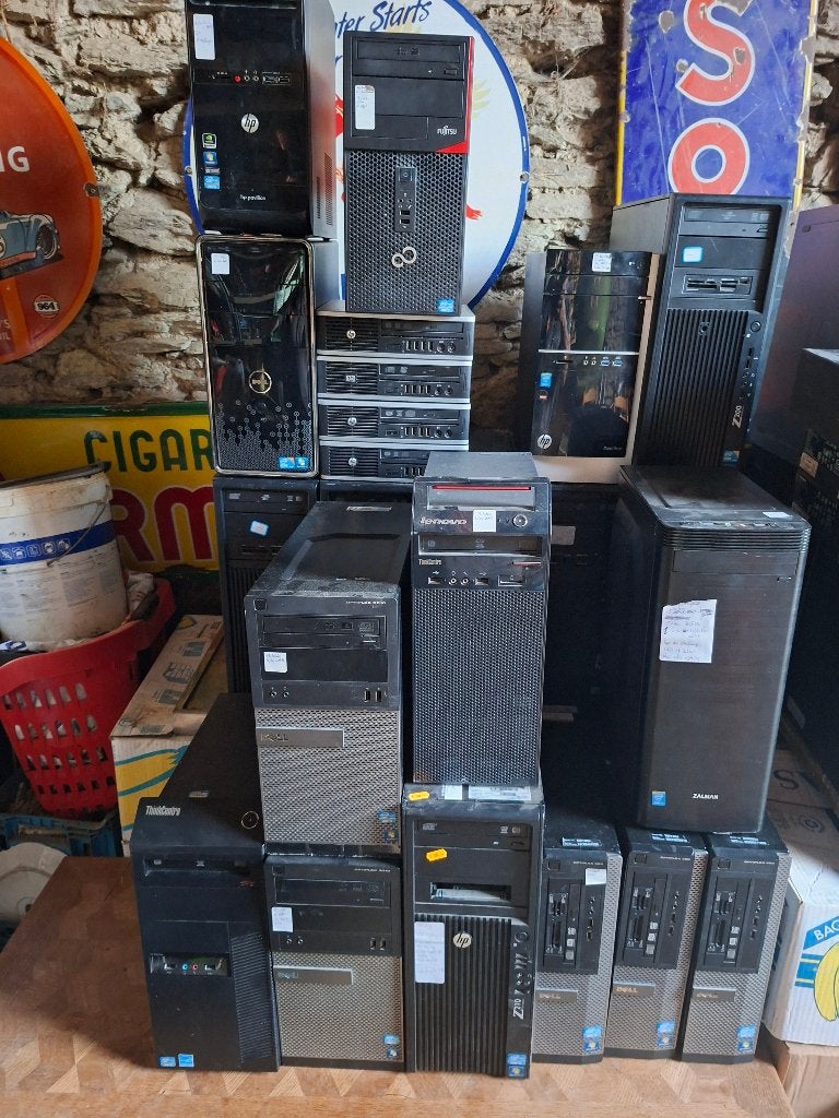 Lot pc bureau, Informatique & Logiciels, 256 GB, HDD, Virtual Reality, Enlèvement