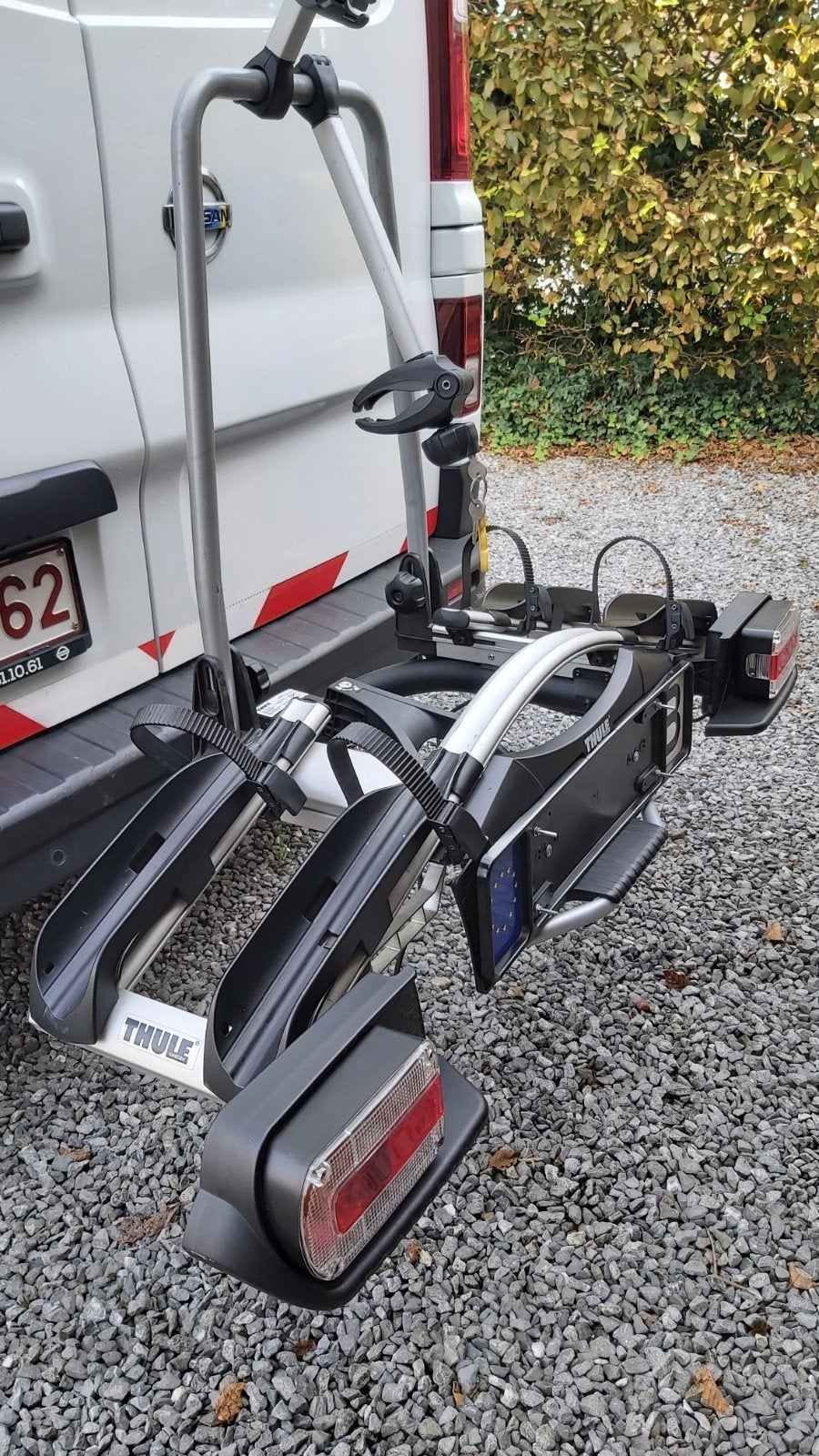 Thule EuroWay 921 extensible, Autos : Divers, Enlèvement, 2 vélos, Utilisé, Support d'attelage