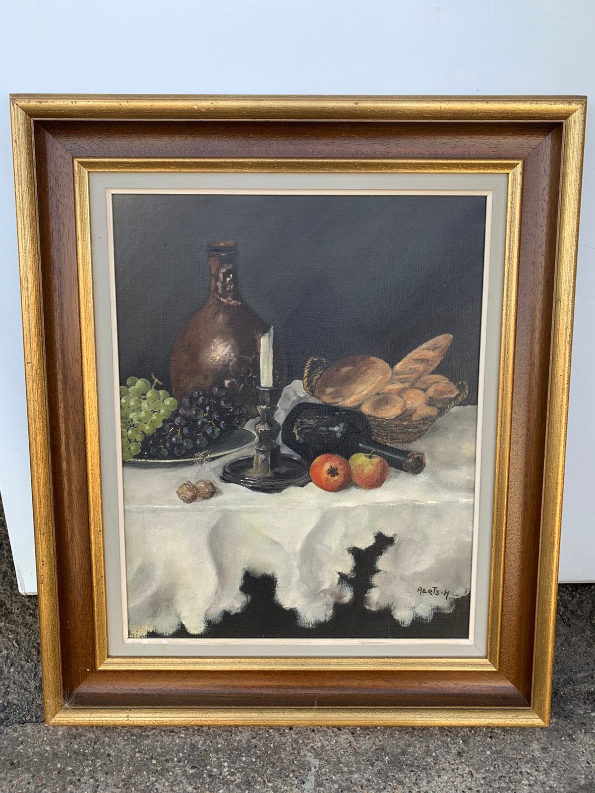 Peinture, Enlèvement, Cadre spécial, Nature morte, Toile