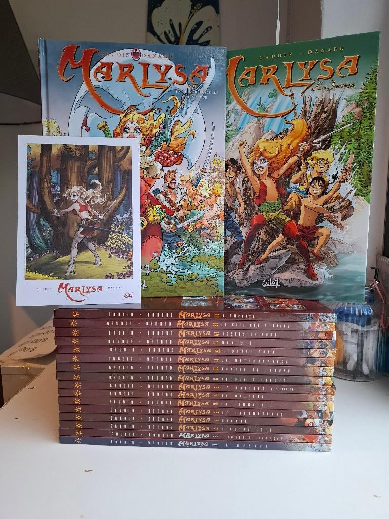 MARLYSA TOMES 0 à 17 TBE SOLEIL EO/REED, Livres, BD, Comme neuf, Série complète ou Série, Enlèvement ou Envoi