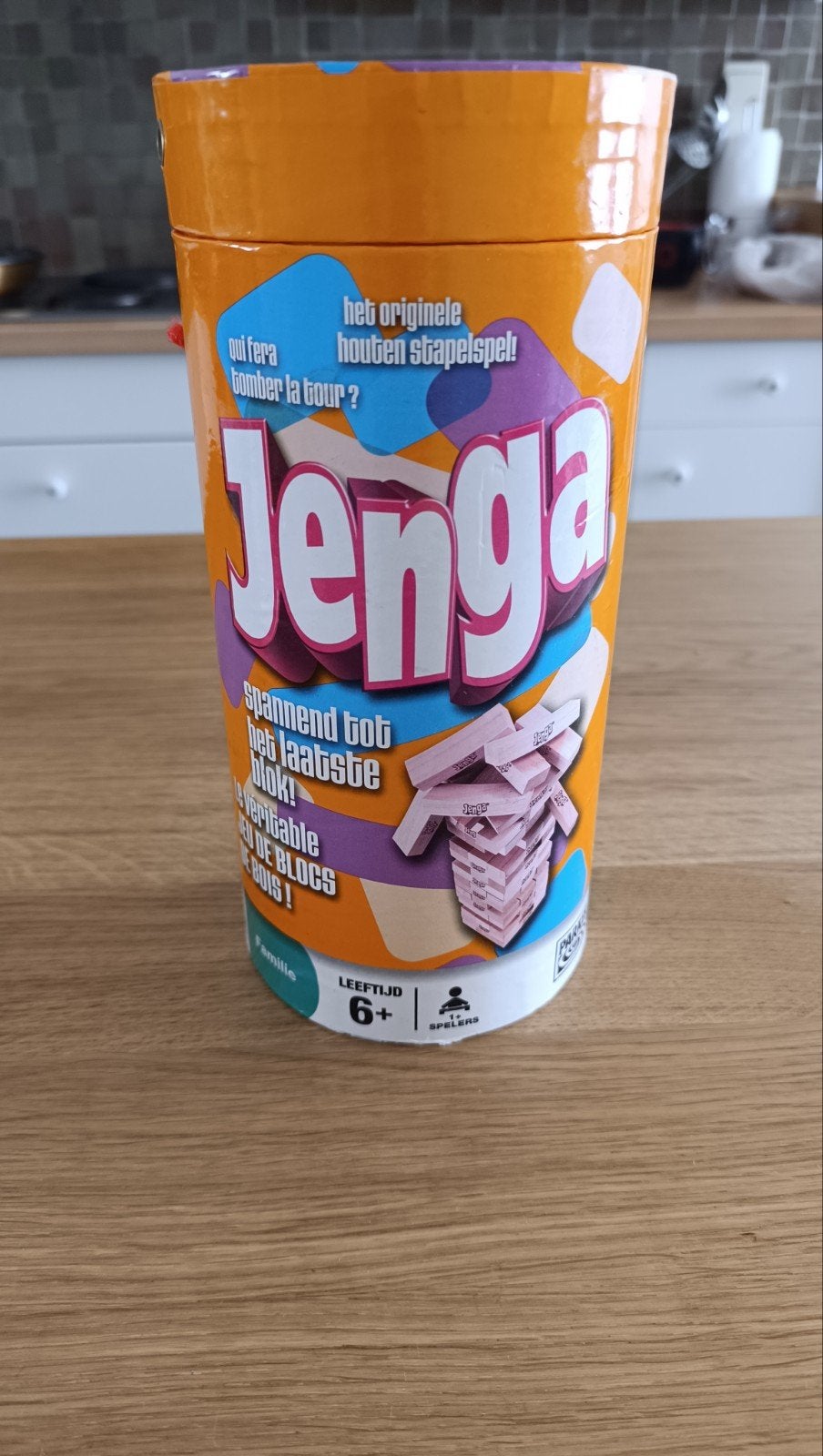 Jenga, Hobby en Vrije tijd, Ophalen