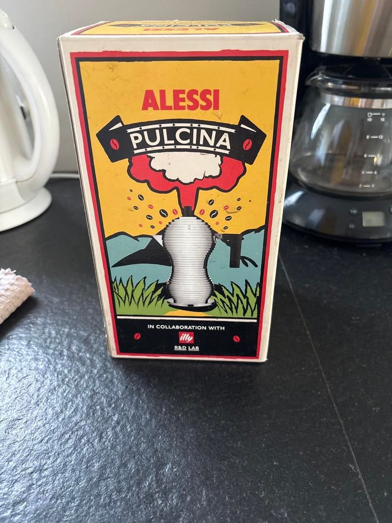 Cafetiere Alessi Pulcina design, Electroménager, Enlèvement ou Envoi, Neuf, Cafetière, Autres types