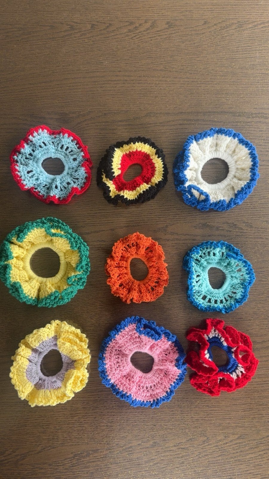 Set van twee haarscrunchies, Verzenden