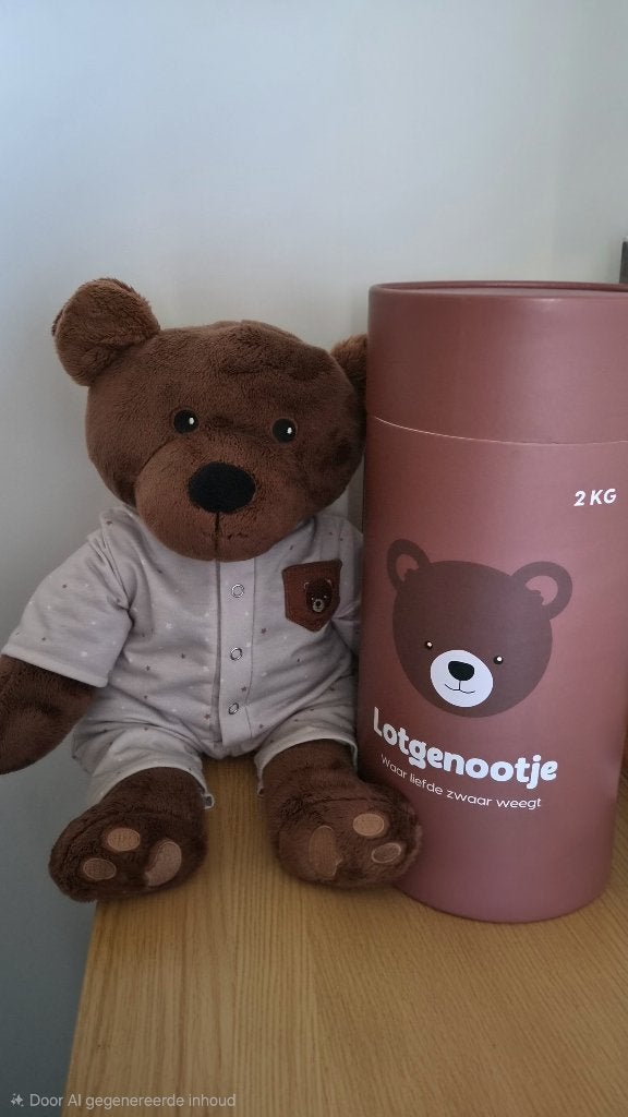 Petit ours avec pyjama et boîte, Enlèvement ou Envoi, Comme neuf