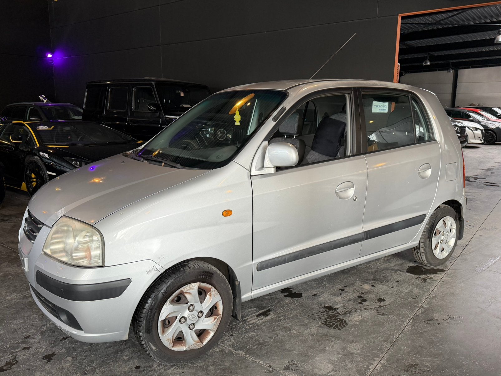 Hyndai Atos 1.1 essence AUTOMATIQUE, Auto's, Stof, 4 cilinders, Bedrijf, https://public.car-pass.be/vhr/000533b5-32c1-4020-ab98-3a3a02fe11ec