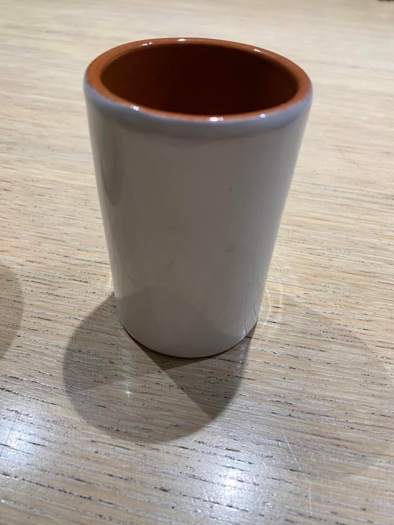 Petit vase blanc, Enlèvement ou Envoi, Comme neuf, Blanc