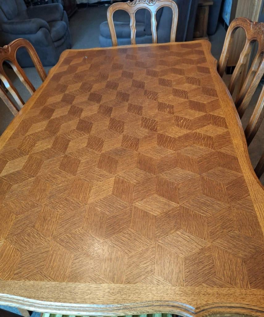 Gratis tafel me stoelen in perfecte staat, Enlèvement