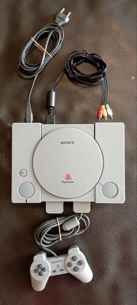 PS1 compleet, volledig officieel grijs pakket van Sony, Ophalen of Verzenden